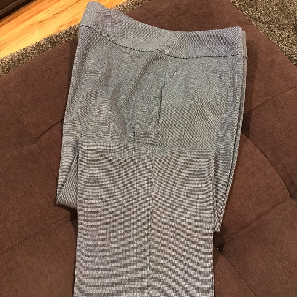 Black check pants perfect for work